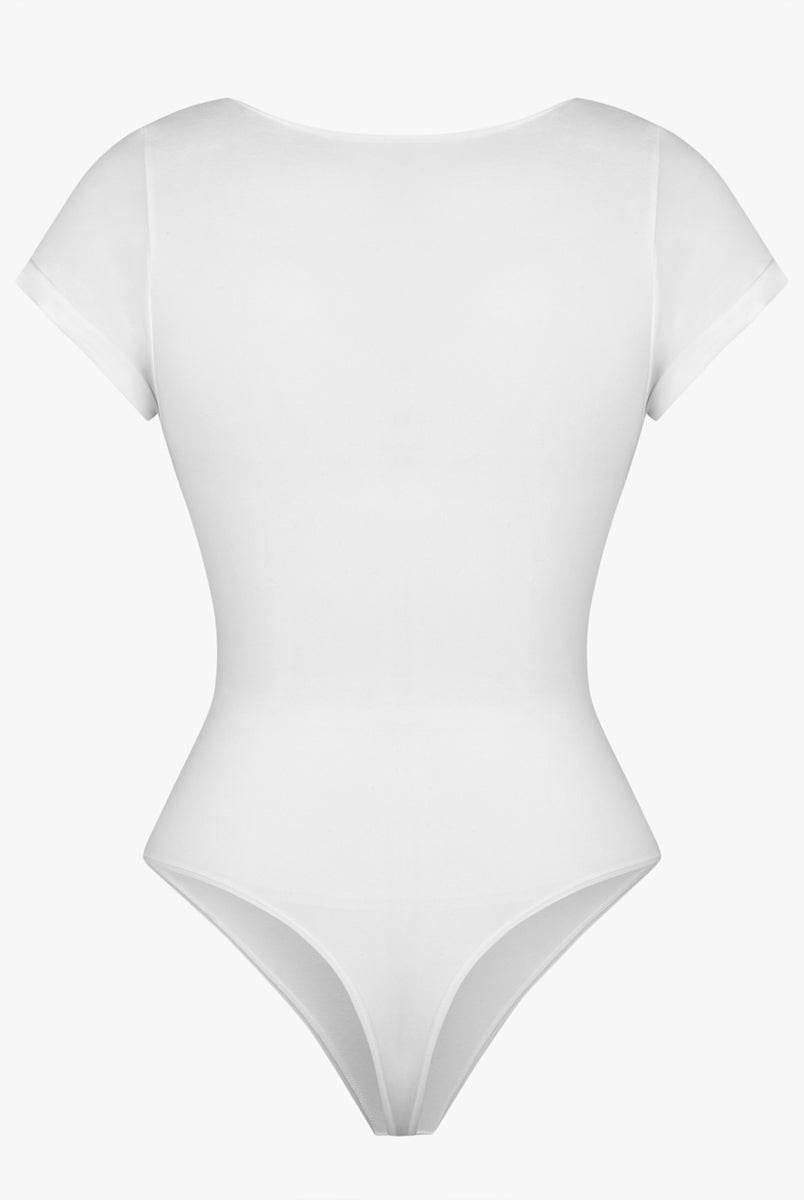 Ultimate Seamless Bust Support Waist Abdomen Shaping Thong Bodysuit