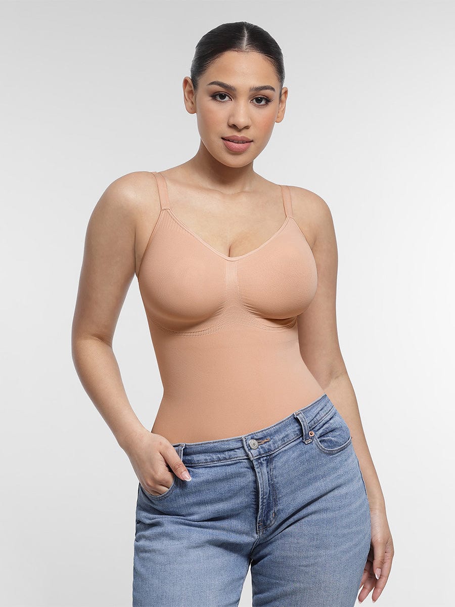 Ultimate Seamless Chest Support Waist Control Shapewear Bodysuit