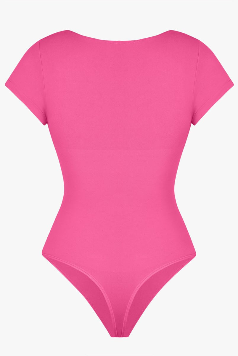 Ultimate Seamless Bust Support Waist Abdomen Shaping Thong Bodysuit