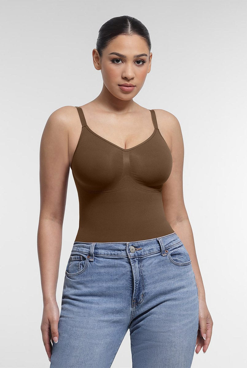 Ultimate Seamless Chest Support Waist Control Shapewear Bodysuit