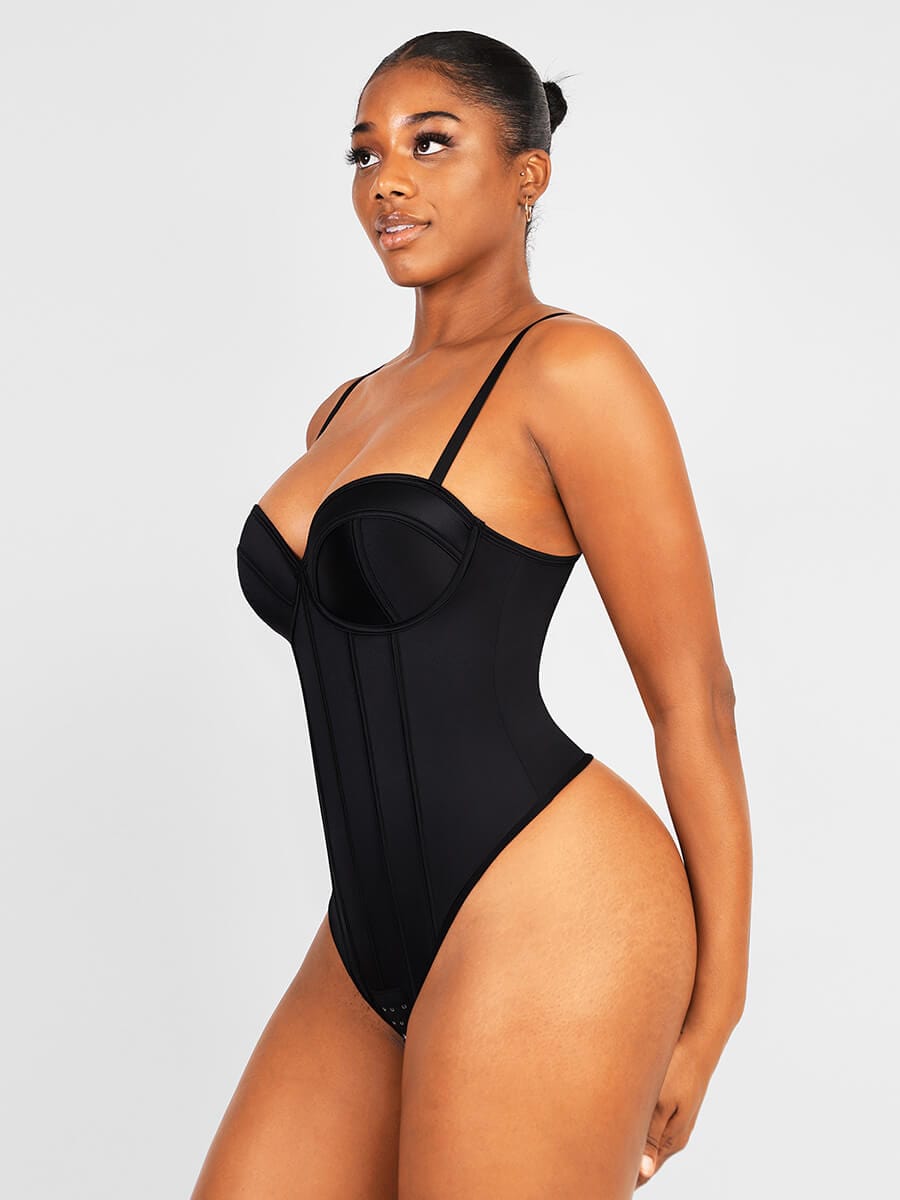 Seamless Strapless Bodysuit Shapewear: Invisible Control, Backless Design, Everyday Comfort