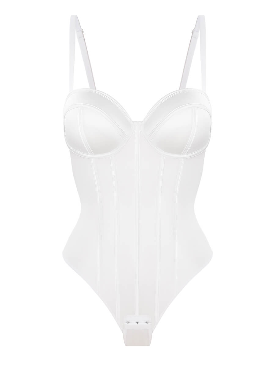 Seamless Strapless Bodysuit Shapewear: Invisible Control, Backless Design, Everyday Comfort