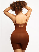 Seamless Sculpting Mid-Thigh Tummy Control Bodysuit with Underwire Push-Up Bra