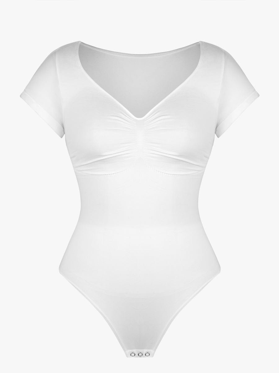 Ultimate Seamless Bust Support Waist Abdomen Shaping Thong Bodysuit