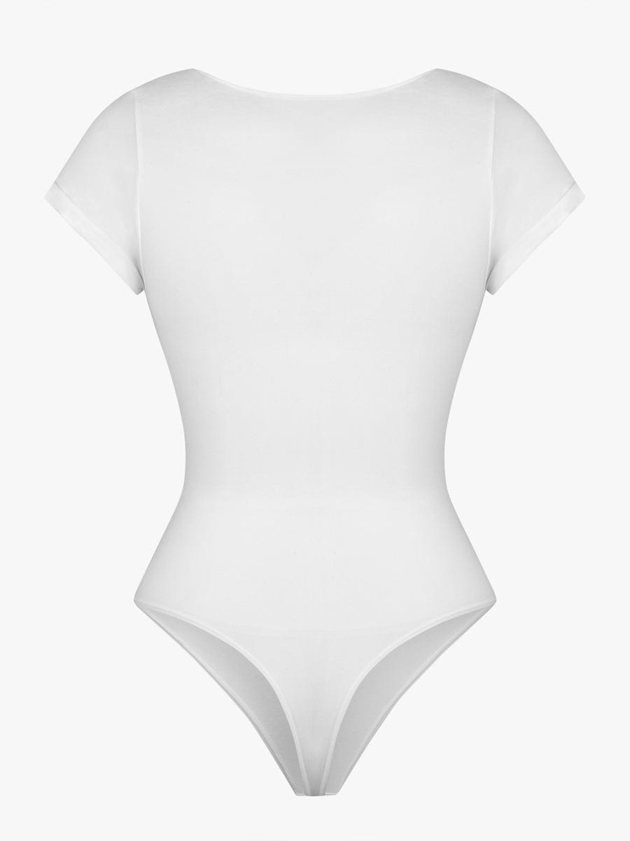 Ultimate Seamless Bust Support Waist Abdomen Shaping Thong Bodysuit