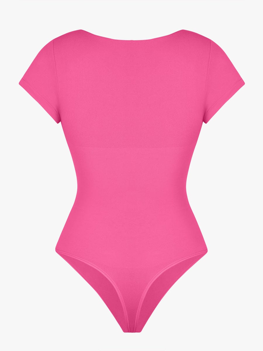 Ultimate Seamless Bust Support Waist Abdomen Shaping Thong Bodysuit
