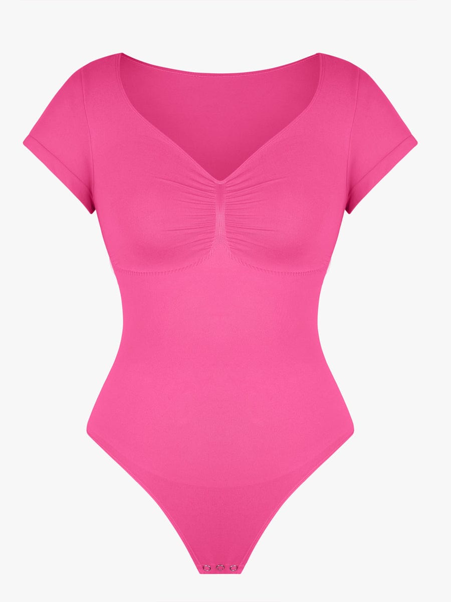 Ultimate Seamless Bust Support Waist Abdomen Shaping Thong Bodysuit