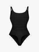 Ultimate Seamless Bra-Free Cami Tummy Control Thong Bodysuit with Removable Pads