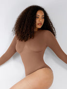 Seamless Bust Support Waist Cinching Tummy Control Bodysuit Shaper
