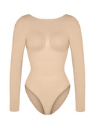 Seamless Bust Support Waist Cinching Tummy Control Bodysuit Shaper