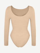 Seamless Bust Support Waist Cinching Tummy Control Bodysuit Shaper