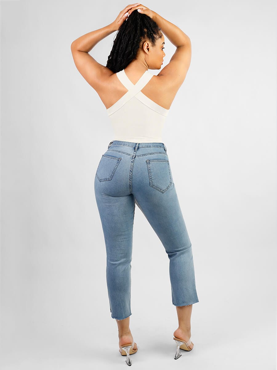 Seamless Crossover Halter Thong Bodysuit: Ultimate Comfort, Style, and Support