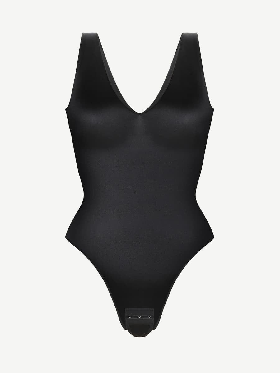 Premium Deep V-Neck Waist Abdomen Sculpting Bodysuit for Women