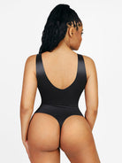 Premium Deep V-Neck Waist Abdomen Sculpting Bodysuit for Women