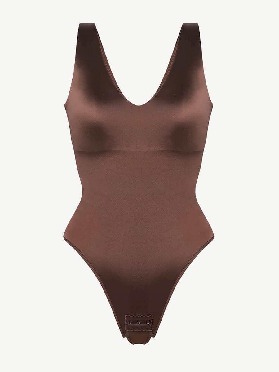 Premium Deep V-Neck Waist Abdomen Sculpting Bodysuit for Women